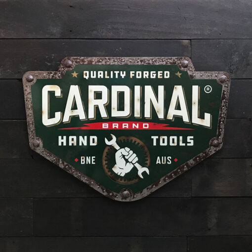 Cardinal Hand Tools LED Sign Green