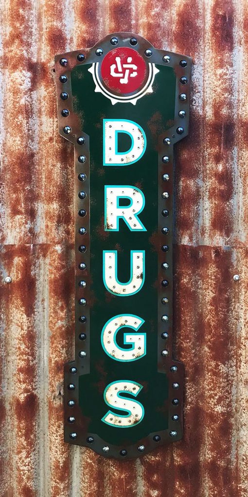 Drugstore Sign Green
